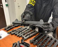 Znaleziony przez policję arsenał broni